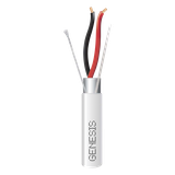 Carrete de 152 m (500 ft) / Cable para Alarma 2x16 AWG / Blindado / Plenum / Blanco