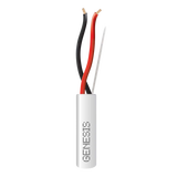 Bobina de 152 m (500 ft) / Cable para Alarma 2x18 AWG / Riser / Blanco
