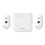 (AX PRO) KIT de Alarma AX PRO / Incluye: 1 Hub con Batería de Respaldo / 2 Detectores de Movimiento con Cámara (PIRCAM) / Compatible con Hik-Connect P2P