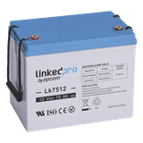 Batería de respaldo 12 V | 75 Ah | AGM | Especial para equipo electrónico | UPS | Sistemas de Emergencia | Aplicaciones Fotovoltaicas | Terminales T3
