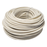 Cable Doble Aislado para Cercas Electrificadas / Bobina 50 m (164 ft) / Calibre 22 / Anti-UV / Multifilar Flexible