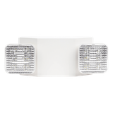 Luz LED de Emergencia / Doble LED 1W / 150 Lúmenes / Voltaje Universal 127-277 VAC / Batería Ni-Cd 3.6V 900mAh / UL 5VA / 90 min Autonomía