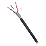 Bobina de 305 m (1000 ft) / Cable para Alarma 3x18 AWG / Blindado / Negro