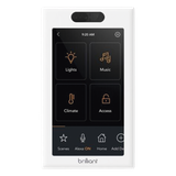 Control de iluminación touch desde su pantalla en pared