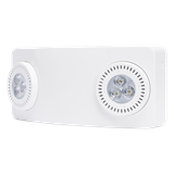 Luz de Emergencia Dual LED / 520 lúmenes / Uso Rudo / Cubierta ABS UL 5VA / Batería 9.6V 3Ah / 90 min Autonomía / Montaje Pared o Techo