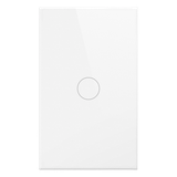 Apagador Inteligente WiFi / 1 Regreso de Carga / 800 W por Cuadrilla / Panel de Vidrio Templado 120 x 72 mm (4.72 x 2.83 in) / App EPCOM Smart Home / Compatible con Alexa y Google Home
