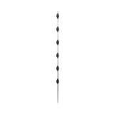 Poste de Paso / Tubo de Acero Galvanizado / Diámetro 1" / Longitud 140 cm / 6 Aisladores / Sin Pintura / 1 KG
