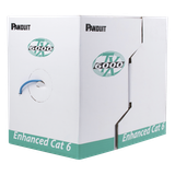 Bobina de Cable UTP 305 Metros (1000 Pies) de Cobre, TX6000™ PanNet, Reelex, Azul, Categoría 6 Mejorado (23 AWG), PVC (CM), de 4 Pares