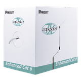 Bobina de Cable UTP 305 Metros (1000 Pies) de Cobre, TX6000™ PanNet, Reelex, Gris, Categoría 6 Mejorado (23 AWG), PVC (CMR, Riser), de 4 Pares
