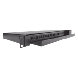 Distribuidor de Fibra Óptica Deslizable, Vacío, 19 Pulgadas (48.26 cm), Acepta 24 Adaptadores LC Duplex o LC Simplex o 24 SC Simplex, 1U