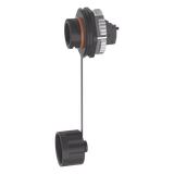Conector Jack RJ45 de Uso Industrial Estilo TG, Blindado Categoría 6A, Con Tapa Protectora, Protección IP67