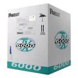 Bobina de Cable UTP 305 Metros (1000 Pies) de Cobre, TX6000™ PanNet, Reelex, Blanco, Categoría 6 Mejorado (23 AWG), PVC (CMR, Riser), de 4 Pares