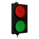 Semáforo / Señalización Rojo y Verde / Diametro 20 cm.