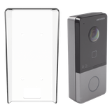 Kit Videoportero IP + Carcasa protectora 2 Megapixel / PoE Estandar / IP65 / Apertura desde Hik-connect / Soporta 1 Departamento y Hasta 6 Monitores / Soporta Tarjetas Mifare / 1 Salida Relay