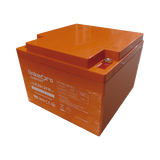 Batería de respaldo 12 V| 26 Ah | AGM | Certificada UL94-V0 Retardante a la Flama | Especial para Seguridad Electrónica | UPS | Sistemas de Emergencia | Vida útil 5 años | Terminales T1