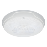 Bocina de techo para evacuación por voz, doble voltaje 25/70.7 V, sin estrobo, color blanco, Serie L System Sensor