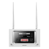 (HikFire) Panel Inalámbrico de Detección de Incendio (Gateway LoRa) / Pantalla LCD Táctil / Comunicación hasta 2 km / Gestión de 128 Dispositivos / Encriptación AES128 / Integración a HikCentral Professiona