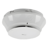 Detector térmico direccionable de alta temperatura fija de 88 °C (190 °F) con tecnología FlashScan de NOTIFIER, color blanco