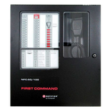 Panel de Evacuación por Voz de Emergencia 50 o 100 W a 25 V con Hasta 8 Circuitos de Altavoces para Sistemas FireWarden de NOTIFIER