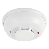 Detector de humo fotoeléctrico-térmico combinado de 4 hilos con sirena integrada de 85 dB, serie i3