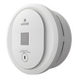 Detector de humo fotoeléctrico autónomo compacto con baterías AA reemplazables, paquete de 6