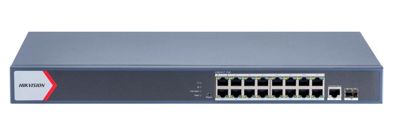 SWITCH ADMINIS 16 POE ALL 1000M (1G) + 1 UP RJ45 (1G) + 1 UP SFP (1G) - 230W
