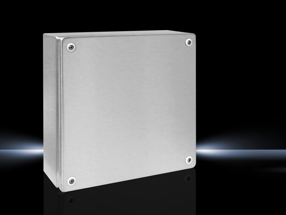 CAJA PARA BORNES DE ACERO INOX  AISI 304  300X300X120MM IP66 / NEMA 4X 1526010 RITTAL